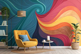 create stunning custom abstract art for your space
