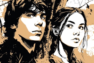 comic book illustration with comic book illustrator