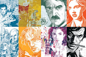 comic book illustration with comic book illustrator
