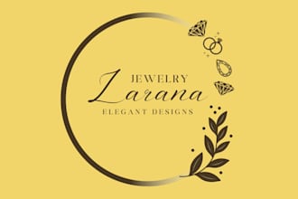 design elegant jewelry and fashion logo