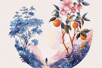 create a custom watercolor pet portrait or pet painting