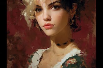 paint a real oil painting