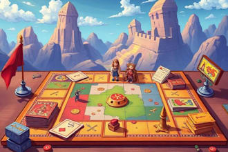 create custom card game and board game illustrations professionally