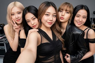 edit your photo with your favorite idol realistically