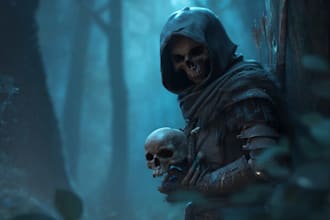 fantasy horror and fantasy horror character
