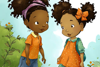 illustrate african american children book illustrations