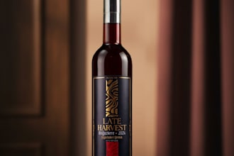 create luxury wine packaging and label design