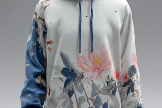 do sublimation hoodie streetwear clothing design