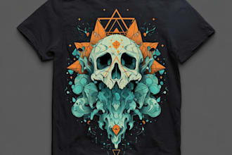 creative tshirt and custom graphic t shirt design