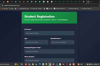 develop a custom student portal and information management system