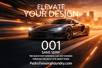 do a custom font