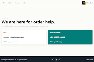 build a full functional clothing store with cart and checkout