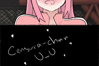 illustrate nsfw anime art, fanart, or custom oc