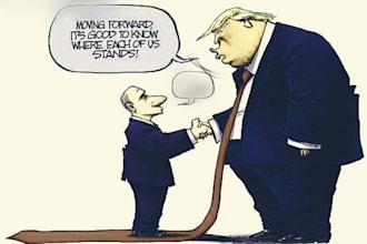 stunning digital political cartoon for political cartoon