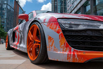 do professional car wrap design, van wrap design