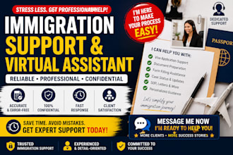 write proof of relationship letter or immigration support letter fast