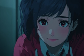 do a anime character