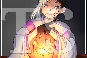 draw anime or cartoon illustrations