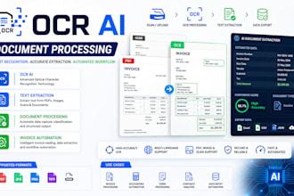 create ocr text extraction and ai document processing