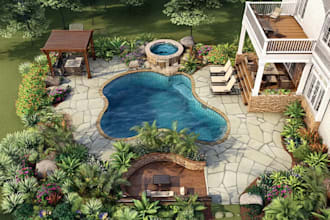 do backyard landscape design, patio, front yard design
