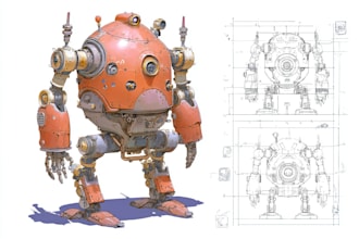 do robot and mech design