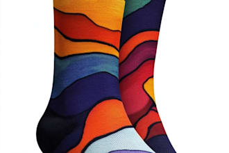 design custom and unique socks design