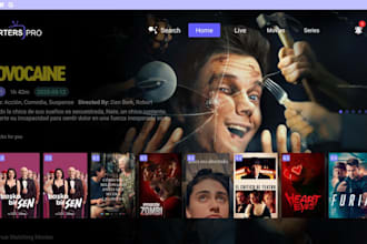rebrand xciptv or smarter pro app with logo intro vpn integrated and admin panel