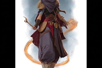 game art and dnd character art