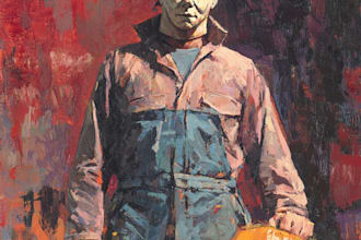 paint your favorite horror movie character