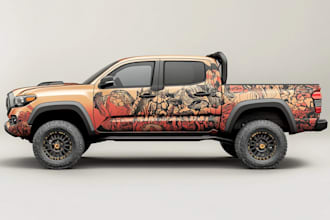 do vehicle wrap design, car wrap design