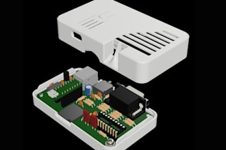 design pcb enclosure and product casing for 3d printing in solidworks