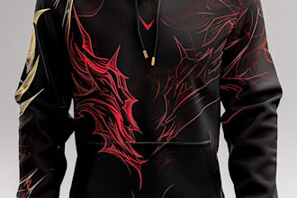 design hoodie streetwear clothing mockup