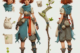design original character concept art
