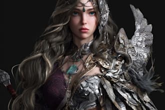 do fantasy character for you