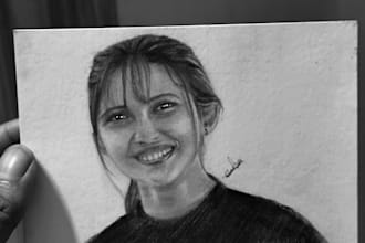 create realistic pencil drawings graphite, charcoal
