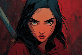 draw comic book illustration with comic book illustrator