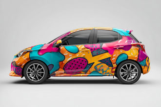 professional vehicle wrap design, car wrap