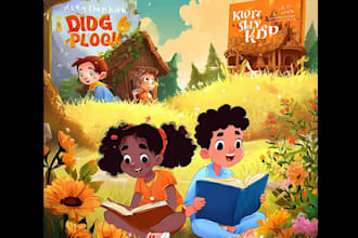 draw professional childrens book illustration