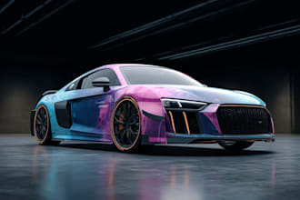 professional vehicle wrap design