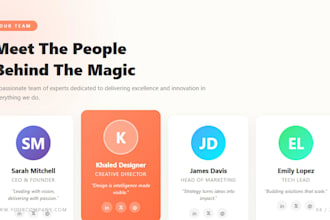 design a professional and modern powerpoint