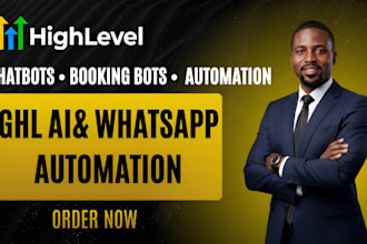 do gohighlevel ai chatbot whatsapp integration booking automation