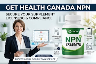 secure your health canada npn registration for your natural