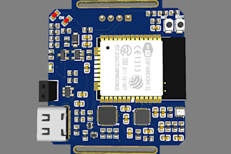 create industrial esp32 iot hardware with rs485 modbus and pcb design