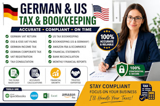 do german tax income tax corporate tax german vat  tax return bookkeeping us tax