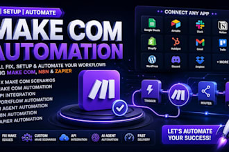 fix make com made com setup make com automation make automation makecom scenario