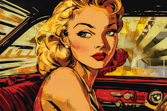 draw comic book illustration with comic book illustrator