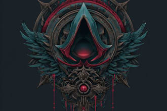 design awesome rpg fantasy or sci fi logo for you