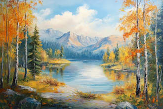paint landscape watercolor painting