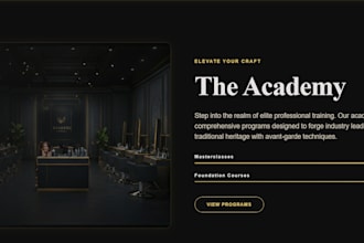 design a modern and responsive website