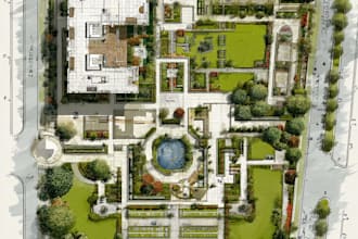 do architectural site plan and landscape design